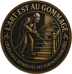 Logotype de L'art est au Gommage