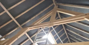 Rénovation de charpente à Caëstre
